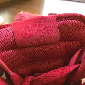 Nike Shoes - Red Hightop Air Force 1s Nike Shoes - Red Hightop Air Force 1s